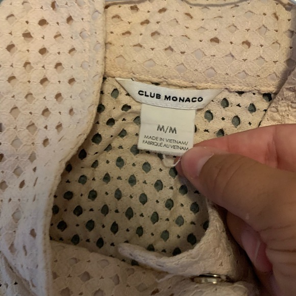 Club Monaco Eyelet Jacket - Picture 5 of 5